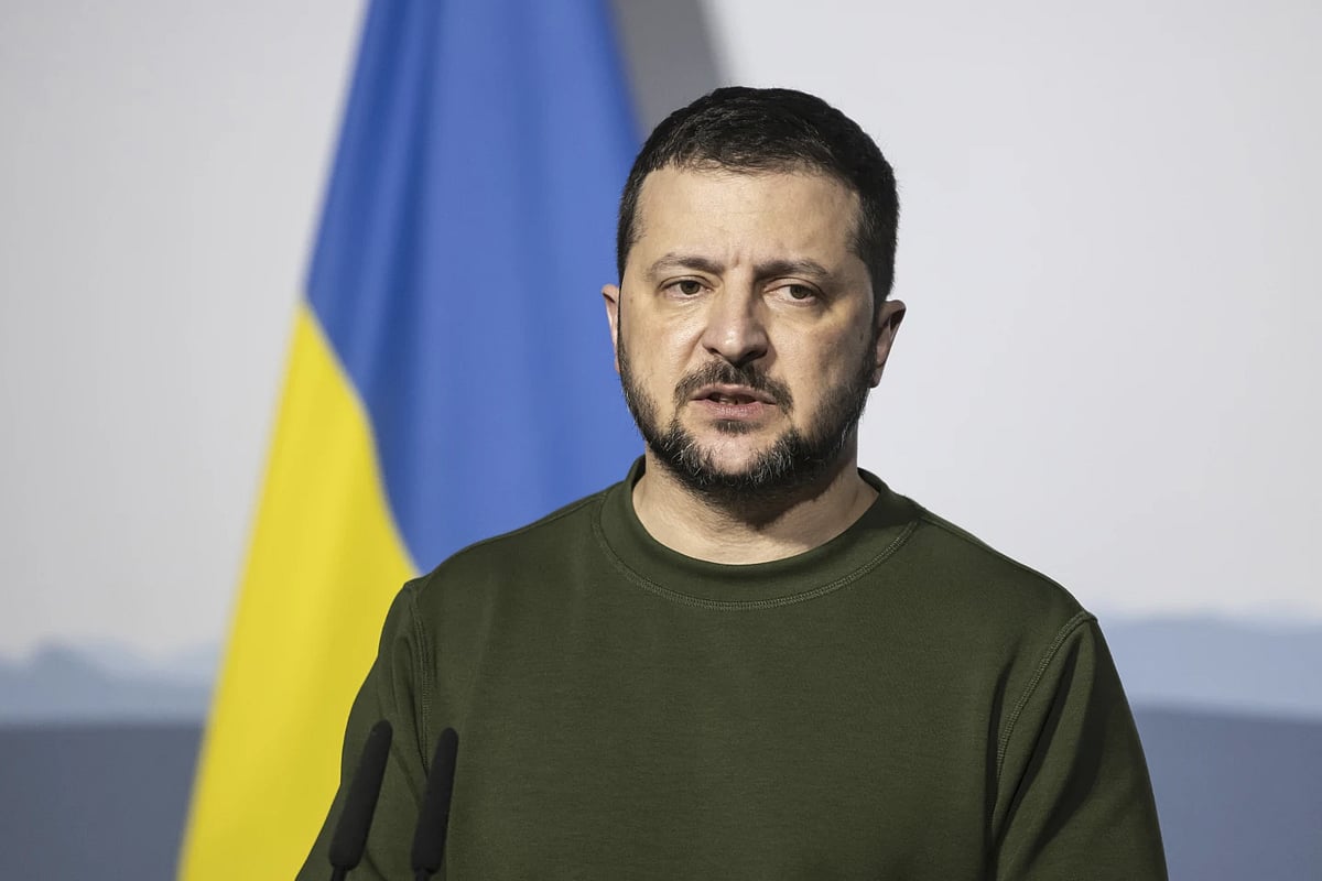 AP : Ukrainian President Volodymyr Zelenskyy