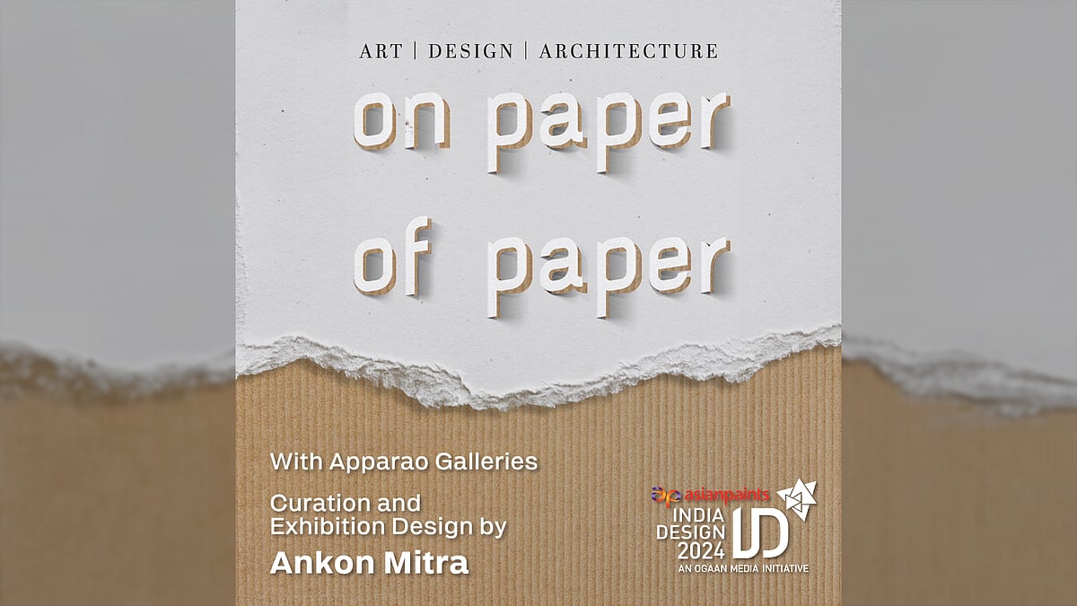 On Paper Of Paper is on display from 15-18 February at India Design ID, NSIC Grounds, Okhla, New Delhi