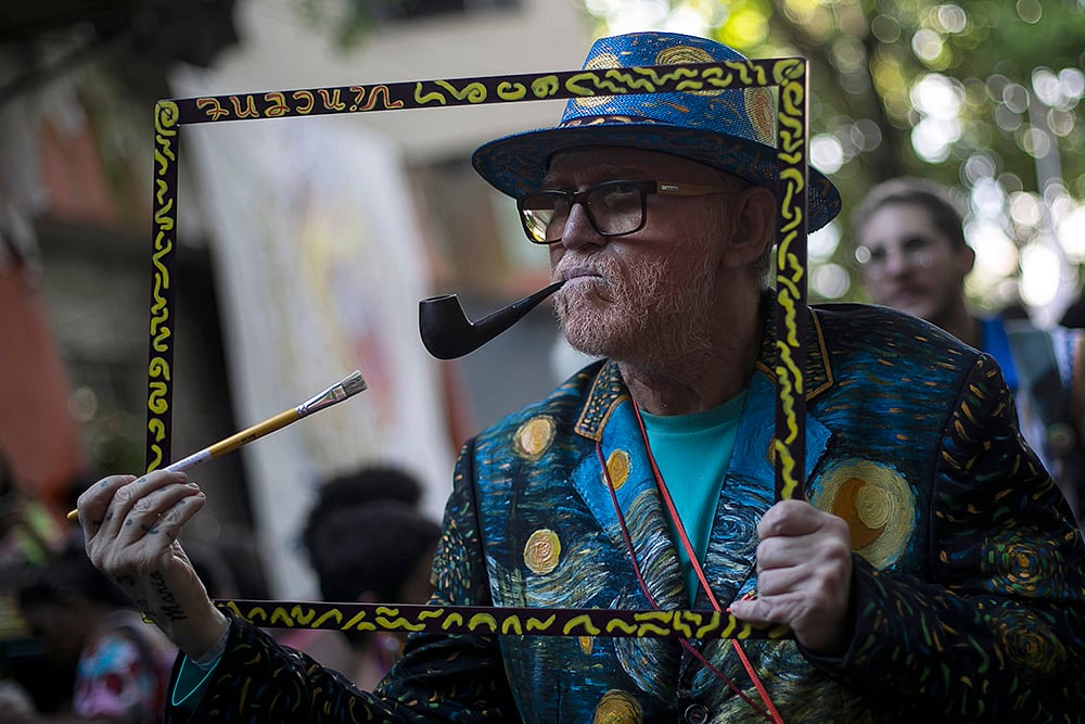 Brazil pre-Carnival parade