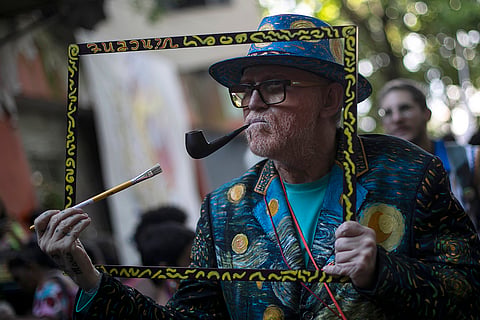 Brazil pre-Carnival parade
