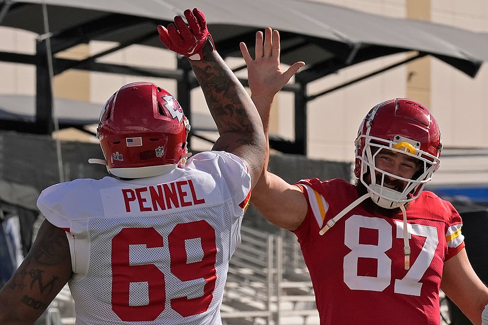 Super Bowl LVIII: Kansas City Chiefs practice