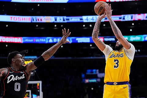NBA 2023-24: Los Angeles Lakers vs Detroit Pistons