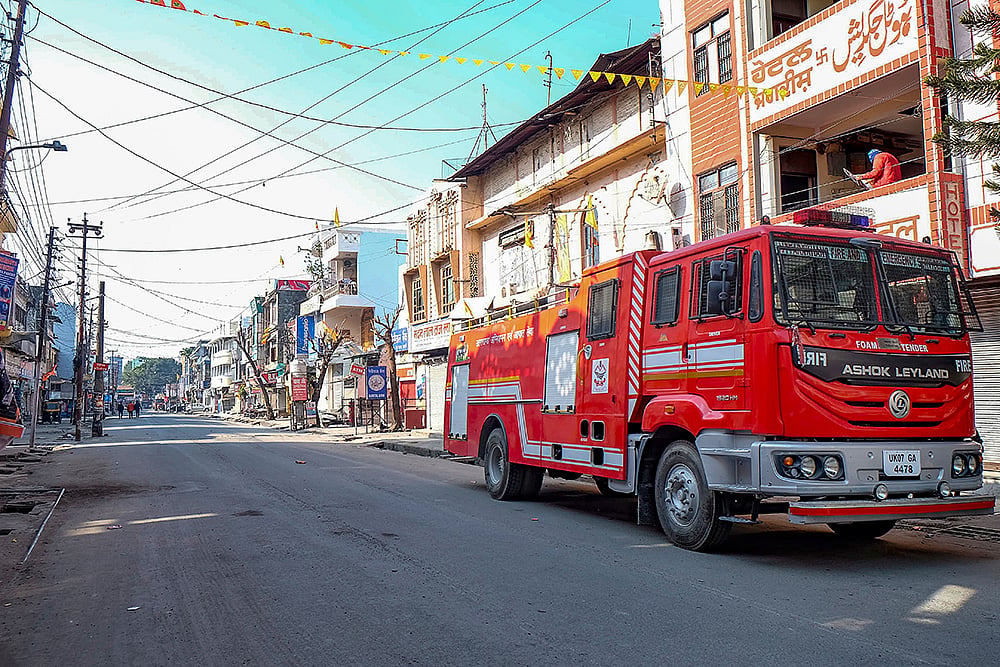 Curfew at Haldwanis Banbhoolpura area