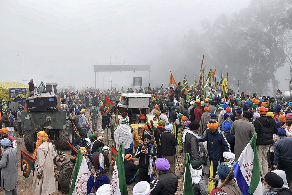 Farmers Delhi Chalo march
