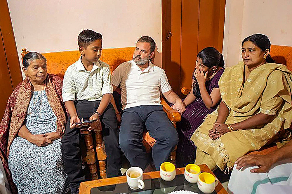 Rahul in Wayanad