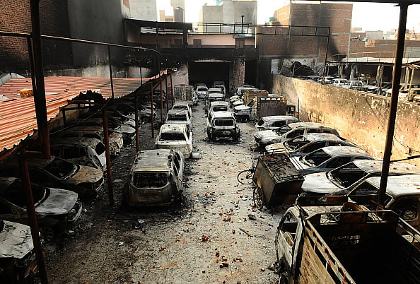 Photo: Imtiyaz Khan/Anadolu Agency via Getty Images : Delhi Riots 2020