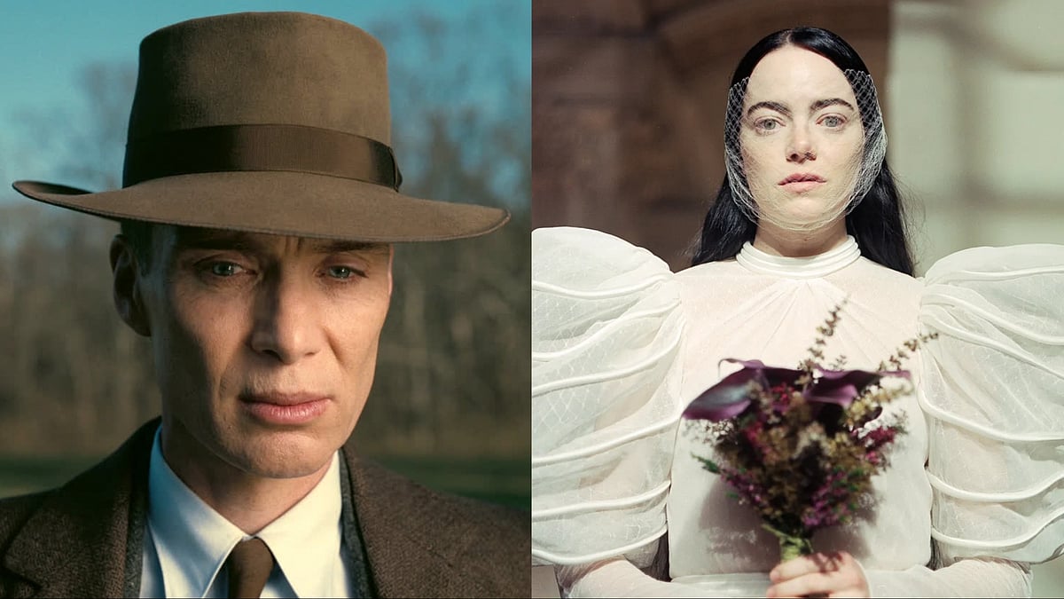 X : 'Oppenheimer', 'Poor Things'