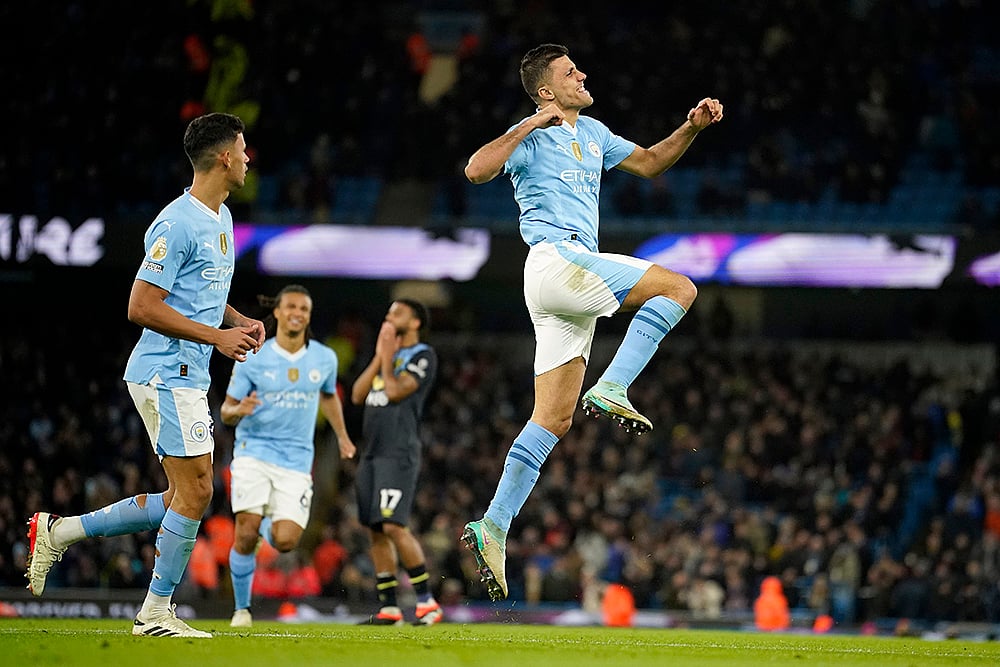 English Premier League: Manchester City vs Burnley