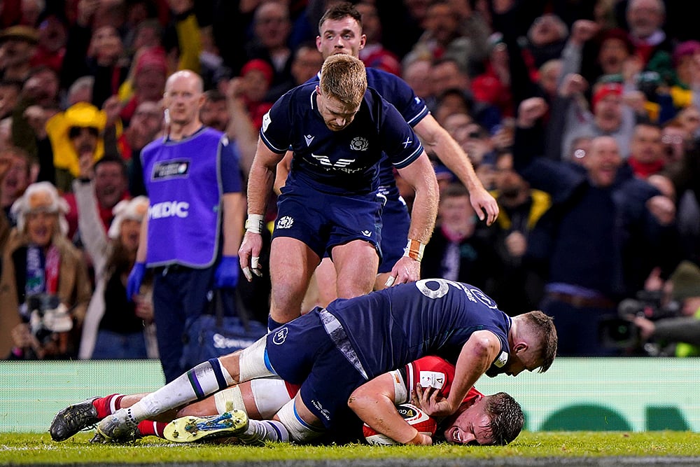 Six Nations Rugby Union Match: Scotland vs Wales