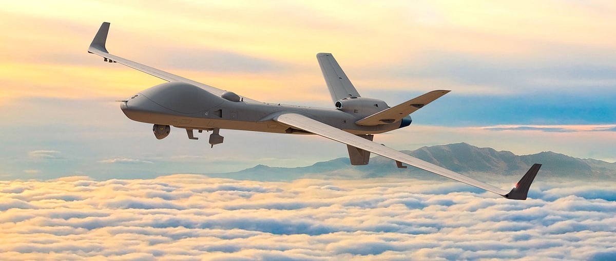 ga-asi.com : The proposed mega drone deal was announced during the State Visit of PM Modi here in June 2023.

