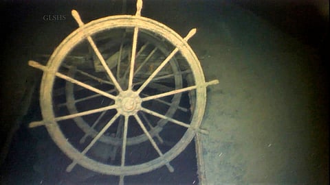 Shipwreck found in Lake Superior.