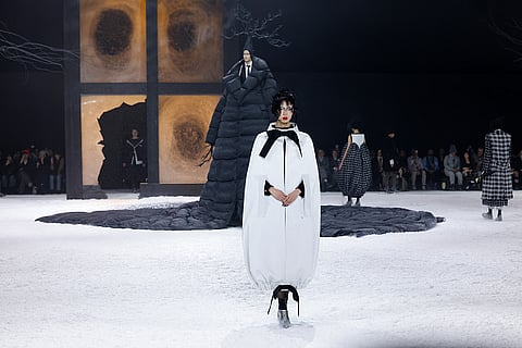 Models Walking the Thom Browne Collection at the NYFW