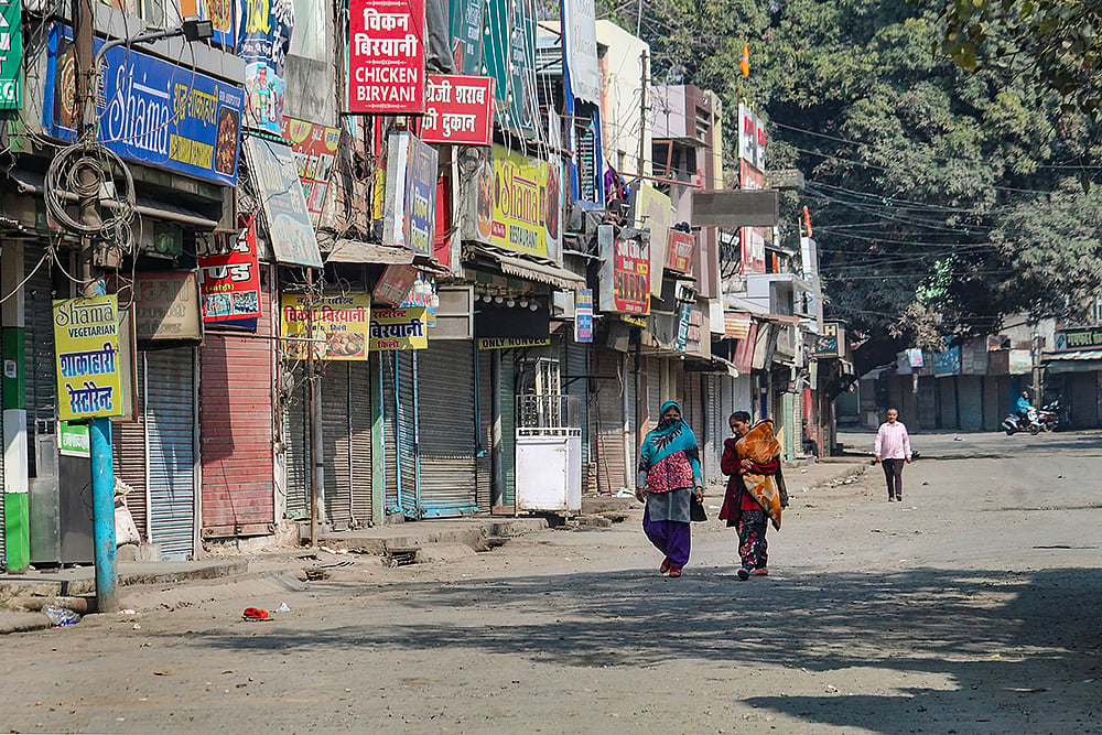 Curfew at Haldwanis Banbhoolpura area