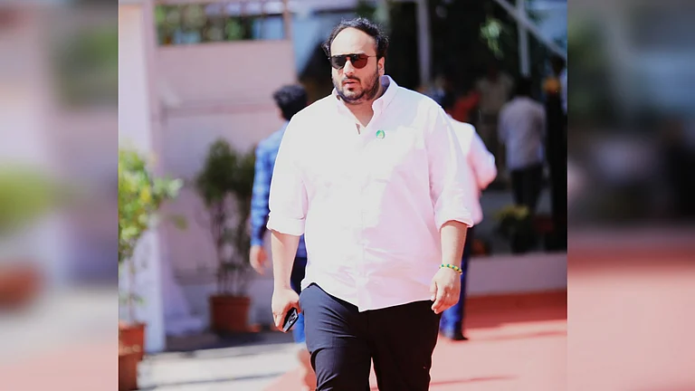 MLA Zeeshan Siddique, son of late Baba Siddique - X/@zeeshan_iyc