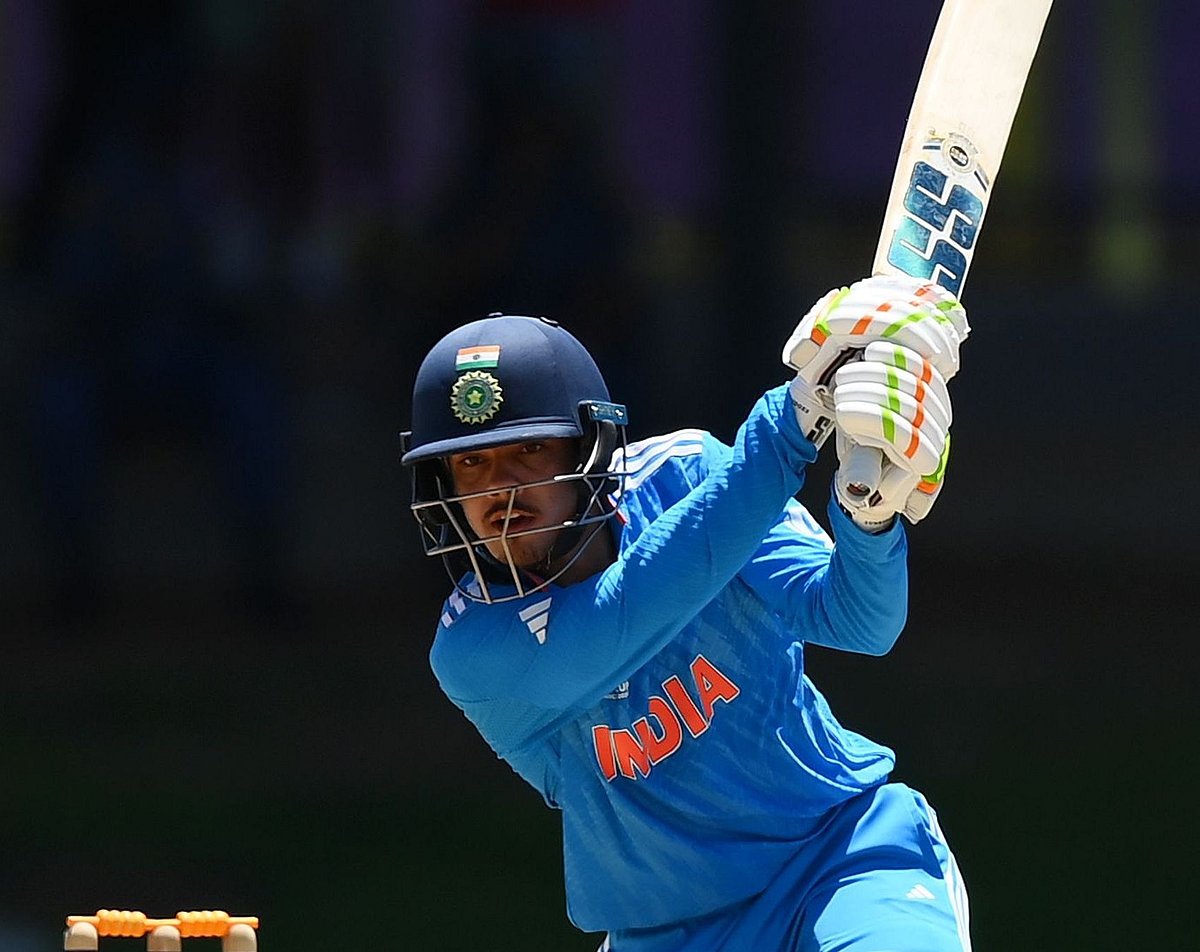 ICC : Uday Saharan (8 off 18) was one of the seven Indian batters to score single-digit scores in the ICC U-19 Cricket World Cup final against Australia at Willowmoore Park in Benoni, South Africa on February 11, 2024.