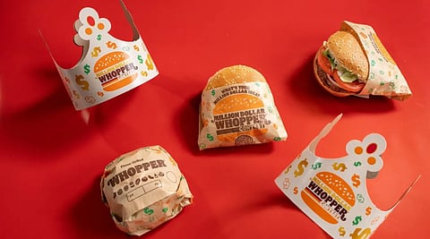Burger King Million Dollar Whooper Contest | 