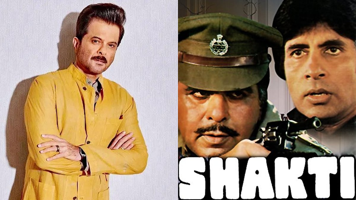 Intagram, IMDb : Anil Kapoor (left), Shakti poster (right)
