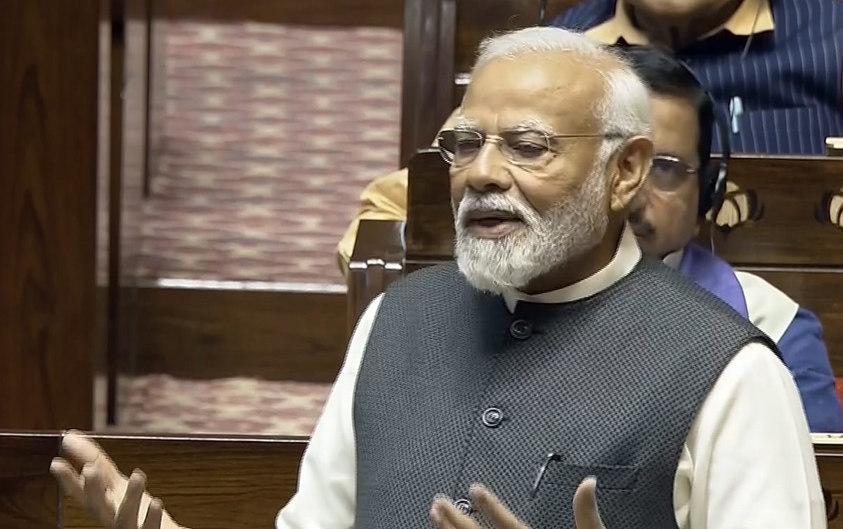 PTI : GDP growth of 8.4% in the third quarter shows the strength of the Indian economy, says PM Modi