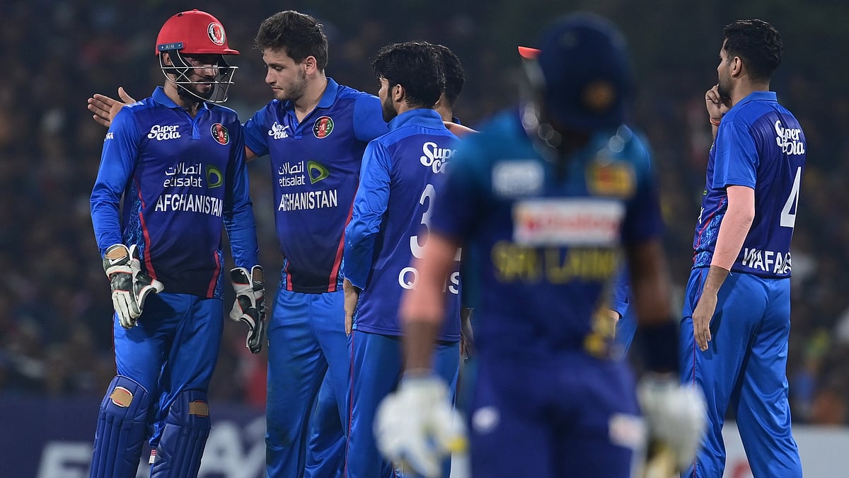 (Photo: X|ACBofficials)  : Afghanistan wins the third and final Twenty20 international match against Sri Lanka on February 21, Wednesday, 2024. 