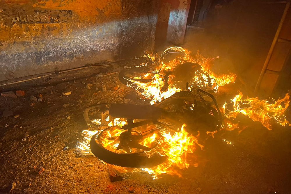 | Photo: PTI : Communal violence in Haldwani