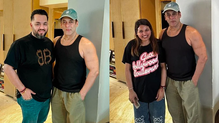 Salman Khan's latest pics with fans - Twitter