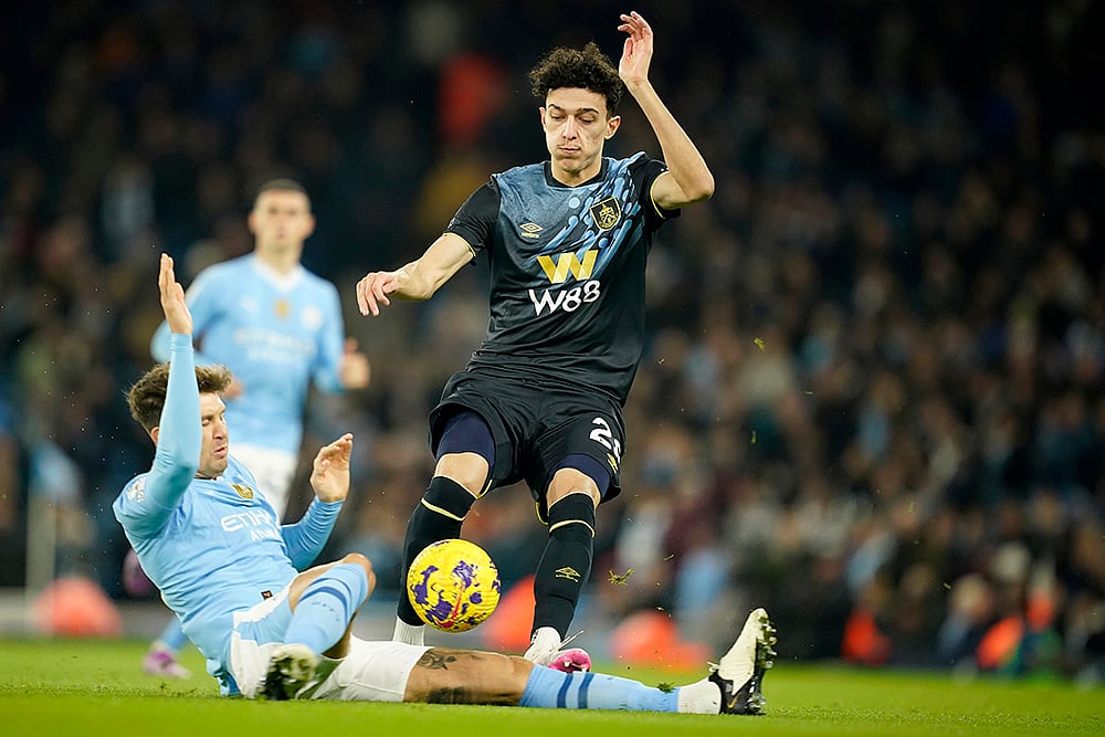 English Premier League: Manchester City vs Burnley