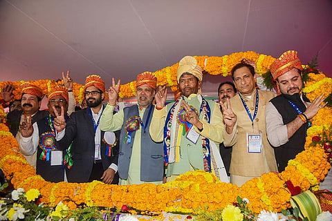 Pashupati Paras e-elected Rashtriya Lok Janshakti Party President