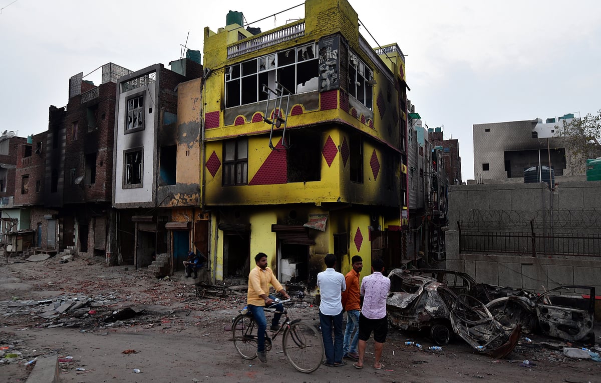 Photo: Tribhuvan Tiwari for Outlook India : Delhi Riots 2020