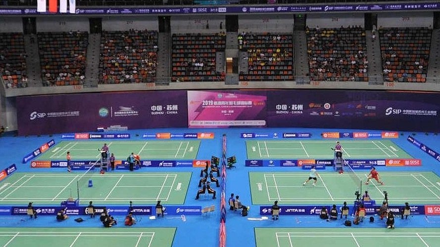 (Photo: X/Badminton Asia) : Badminton Asia Team Championships 2024.