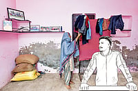Farmers' Protest: Voices From The Ground Photo: Tribhuvan Tiwari; Illustration: Saahil : Presence of Absence: When Shubhkaran Singh, 22, left home to join the protesting farmers, no one knew that he won’t be coming back ever again. Singh was killed on February 21 at the Khanauri border during clashes between the police and the farmers. At his home, his grand aunt, who raised him, still feels his presence in his room