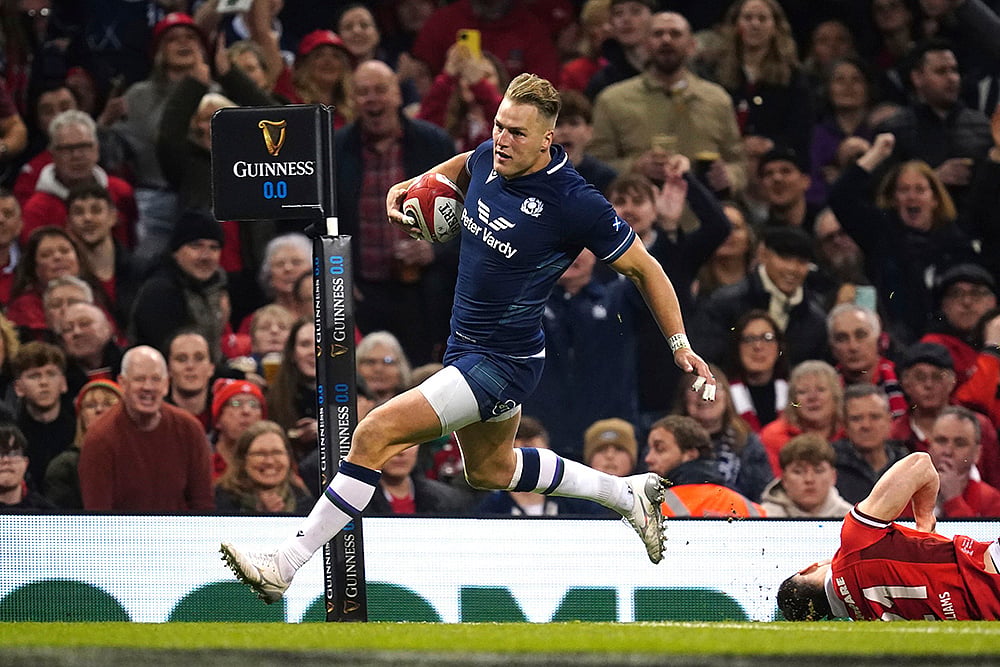 Six Nations Rugby Union Match: Scotland vs Wales 
