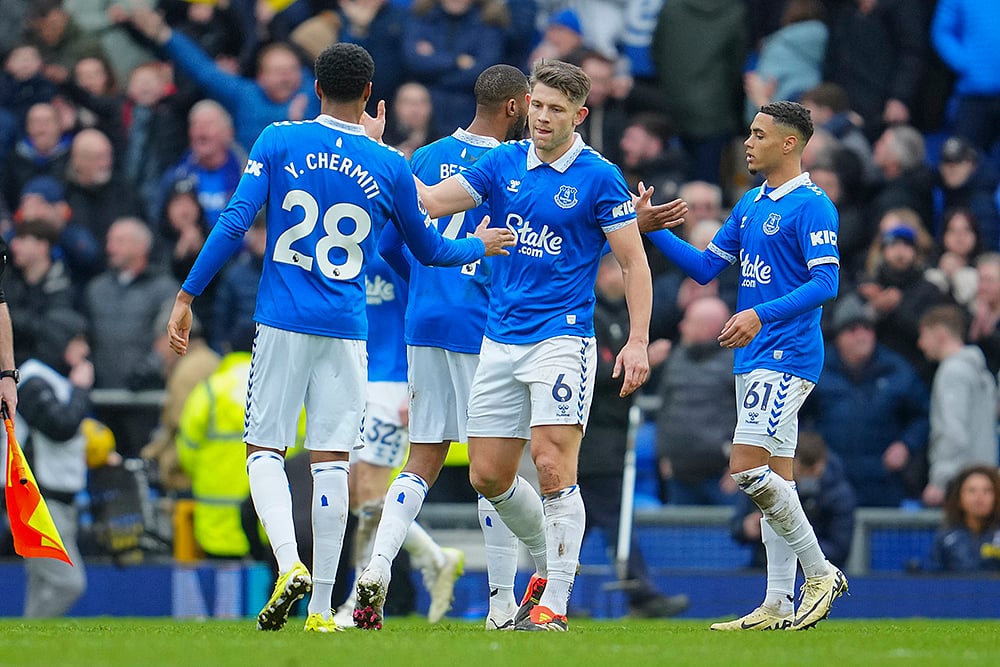 Photo: AP/Jon Super : Premier League 2023-24: Everton vs Tottenham Hotspur