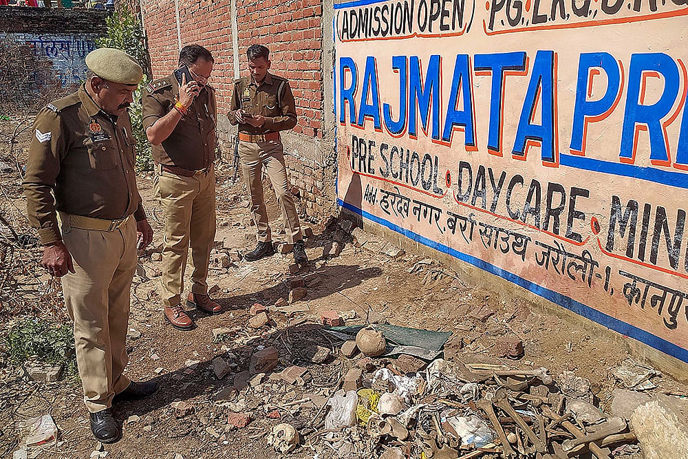 Human skeletons found in Damodar Nagar area