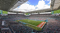 England Vs Norway Weather Forecast: How Will The Three Lions Survive Heat After Playing Indoors And Been Shielded? AP Photo : Hard Rock Stadium in Miami reduces the airflow and worsens the conditions for the players