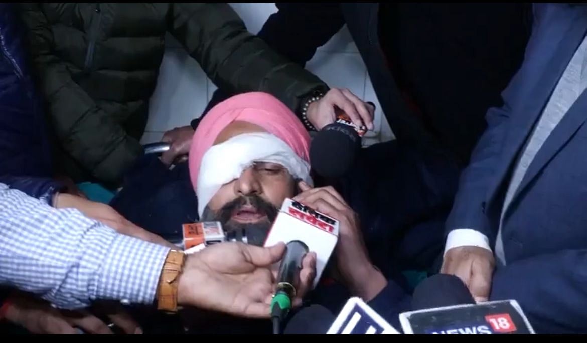 X/@INCIndia : Injured farmer Gurmeet Singh