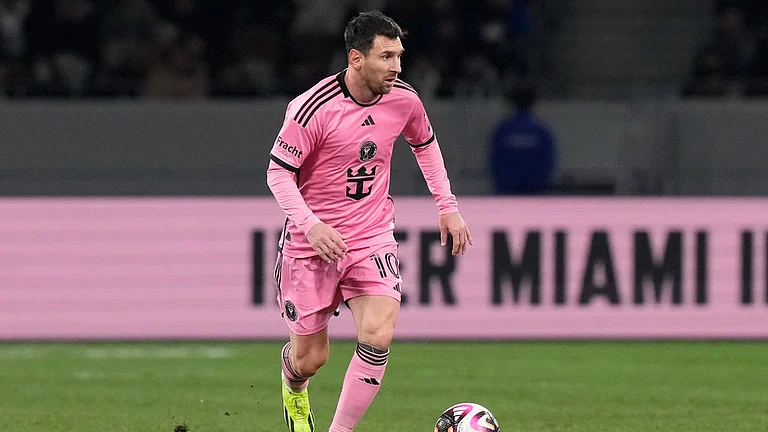 Lionel Messi's availability remains in doubt for the 2nd leg. - AP