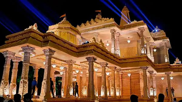 PTI : Ayodhya Ram Temple |