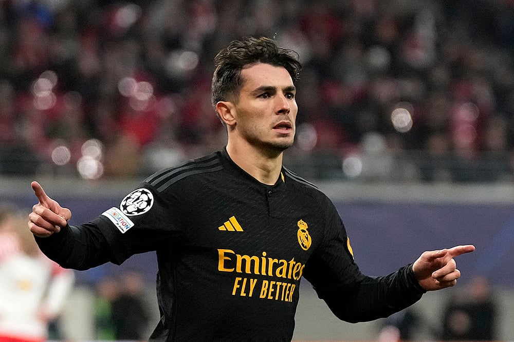| Photo: AP/Matthias Schrader : UEFA Champions League 2023-24: Real Madrid vs RB Leipzig