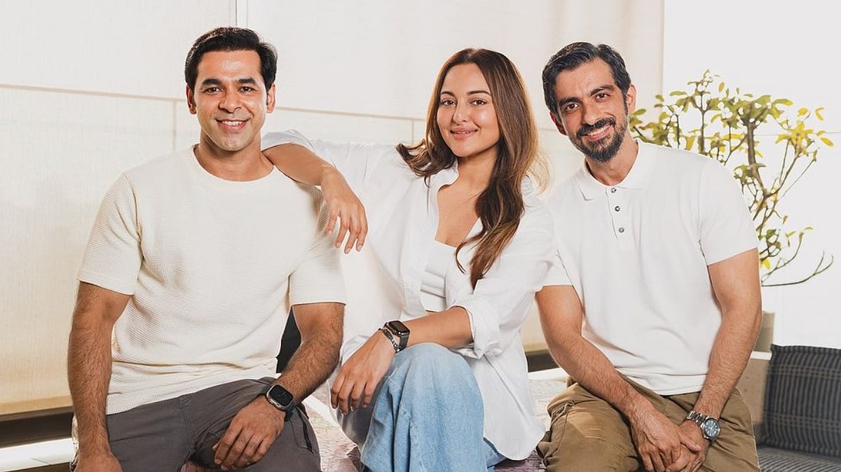 Instagram : Sonakshi Sinha with Karan Rawal and Vishal Rana