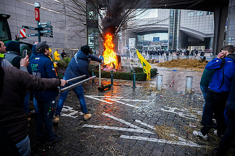 Europe Farmers Protests 