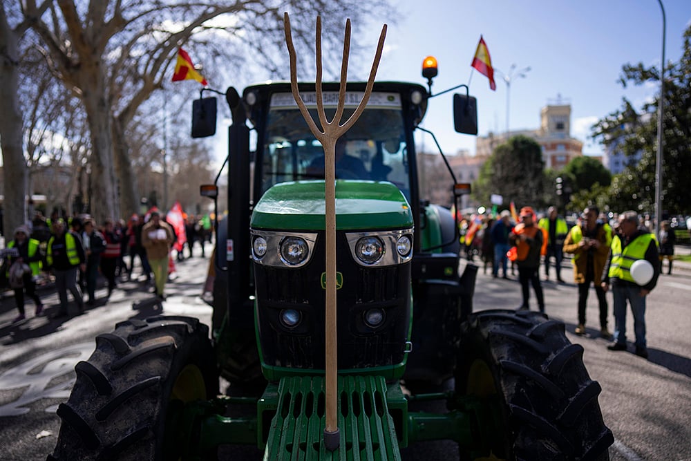 Spain Farmers Protest