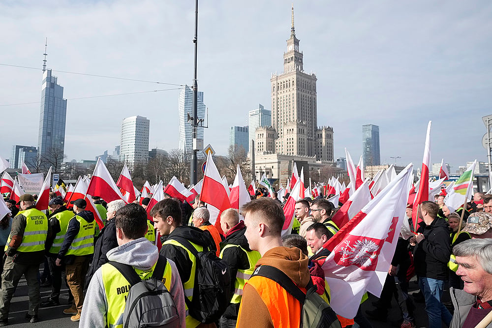 Poland Farmers Protest