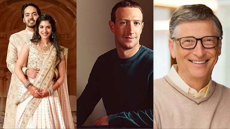 Radhika Merchant, Anant Ambani, Mark Zuckerberg, Bill Gates - Instagram