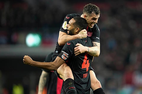 German soccer cup quarterfinal: Bayer Leverkusen vs VfB Stuttgart