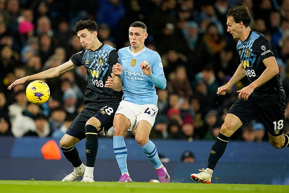 English Premier League: Manchester City vs Burnley