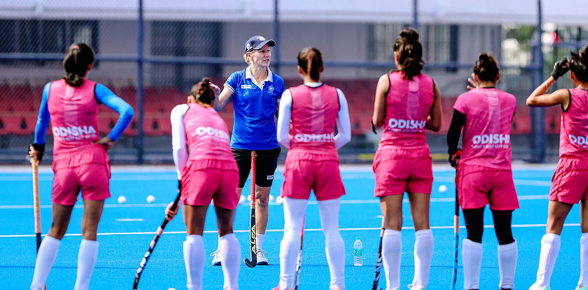 Coach Janneke Schopman. - Photo: Hockey India