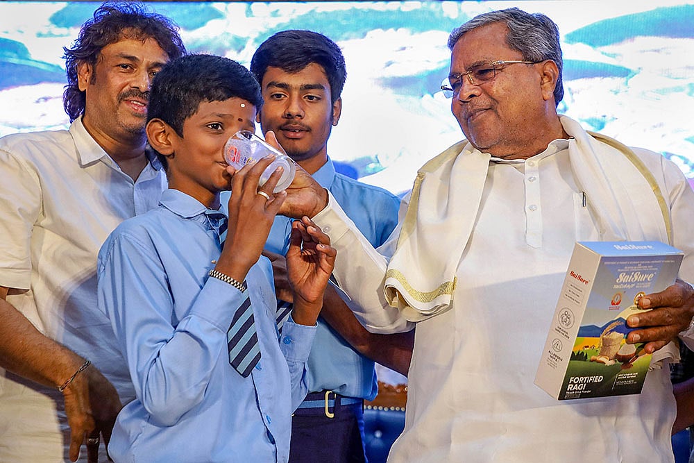 Ragi Malt drink launch