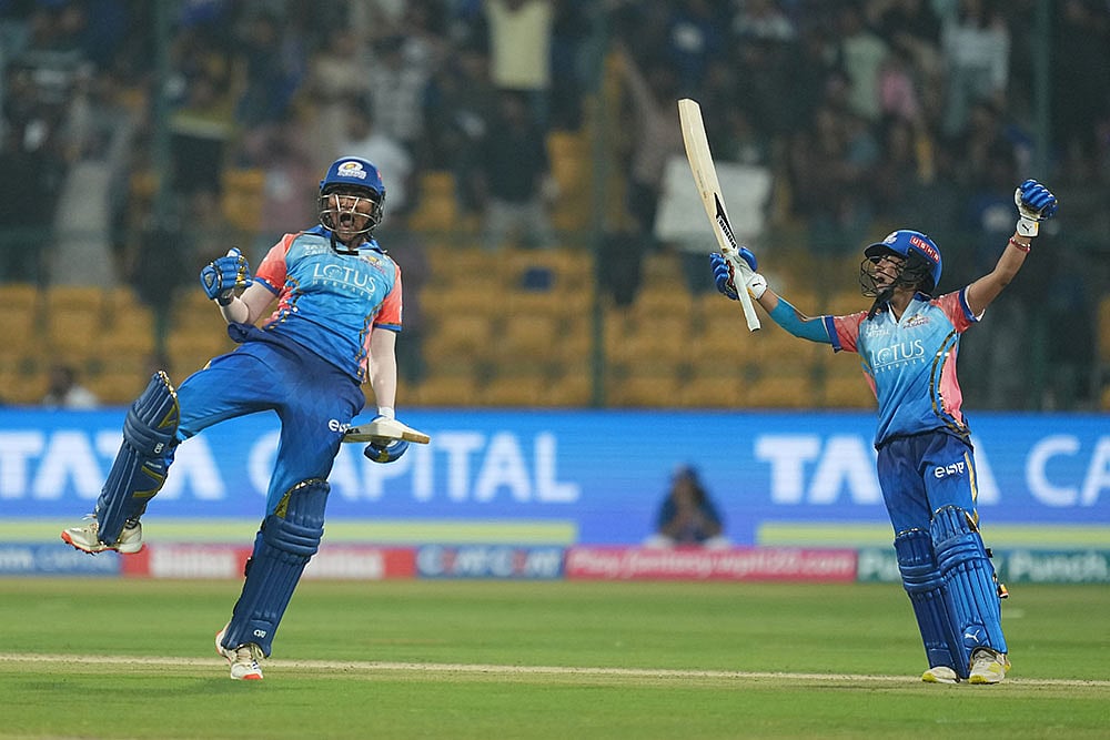 WPL 2024: DC vs MI - Photo: PTI/Shailendra Bhojak