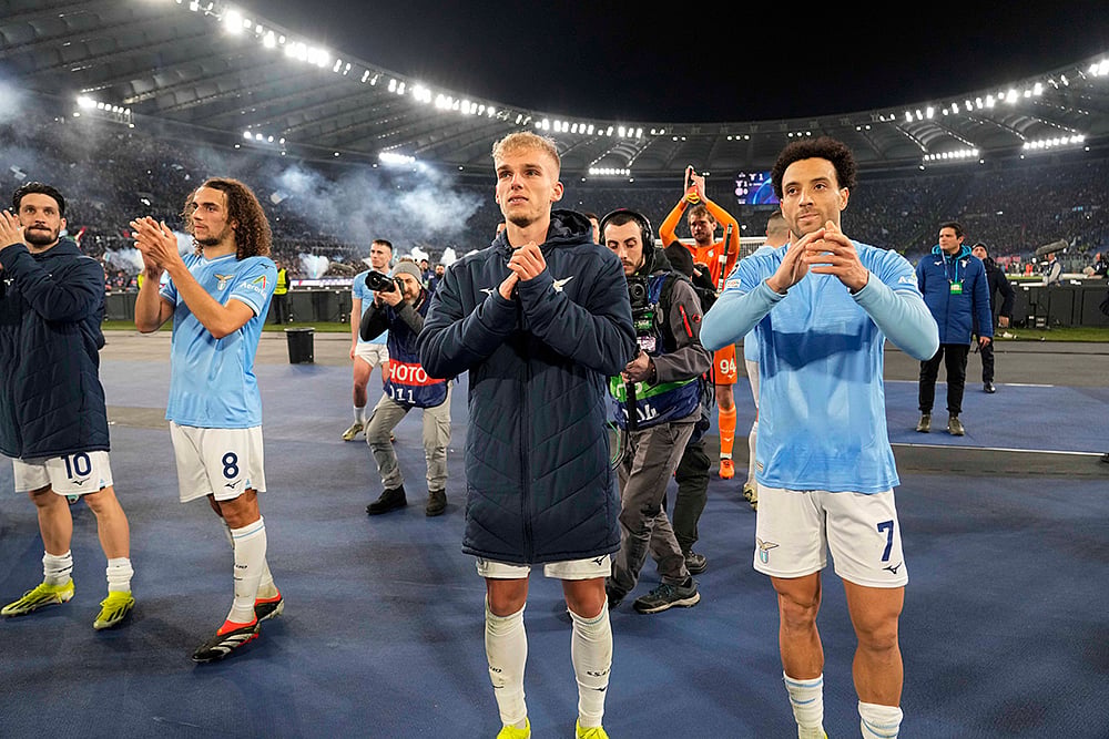 | Photo: AP/Andrew Medichini : UEFA Champions League 2023-24: Lazio vs Bayern Munich