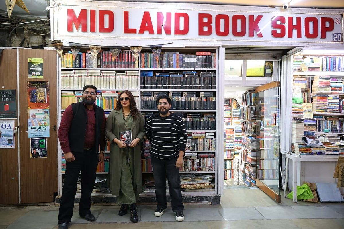 Instagram : Huma Qureshi at her book launch
